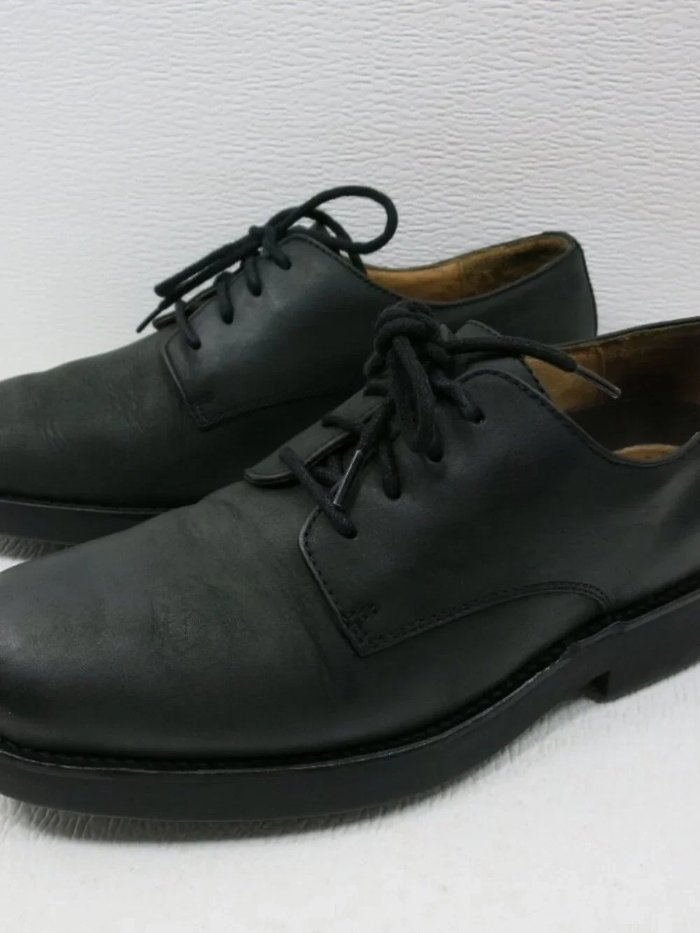 Lands' End Oil Tanned Leather Comfort Oxfords Men's Footwear Dress Shoes Sz 7 D